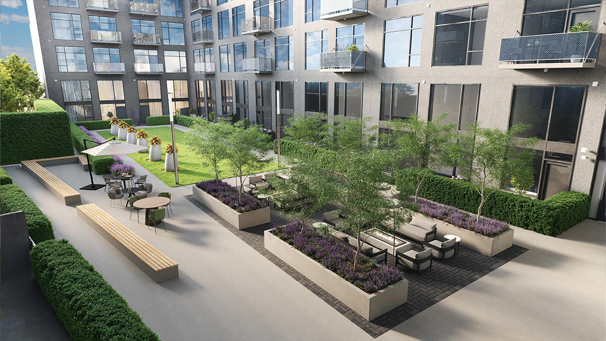 Birmingham Pointe | THe Courtyard