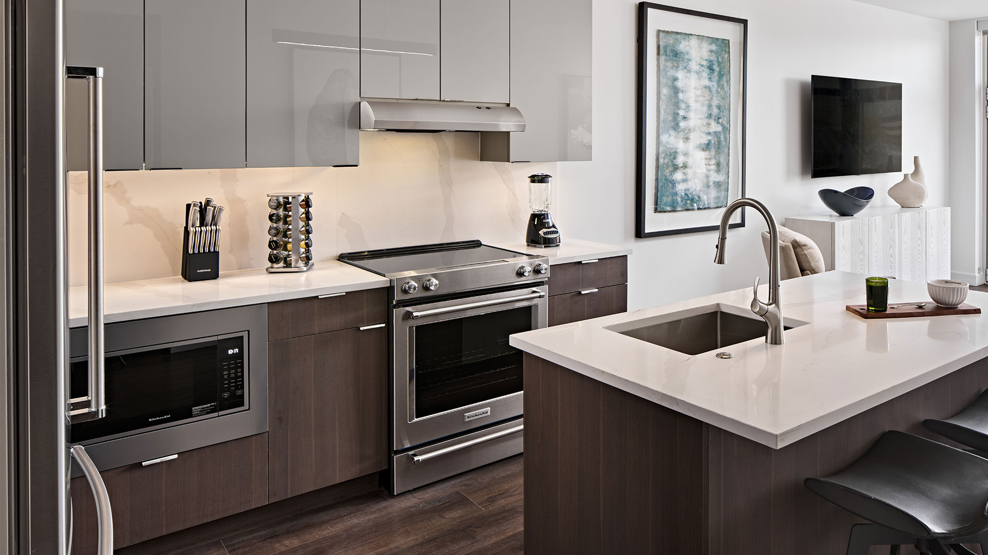 Penthouse kitchen