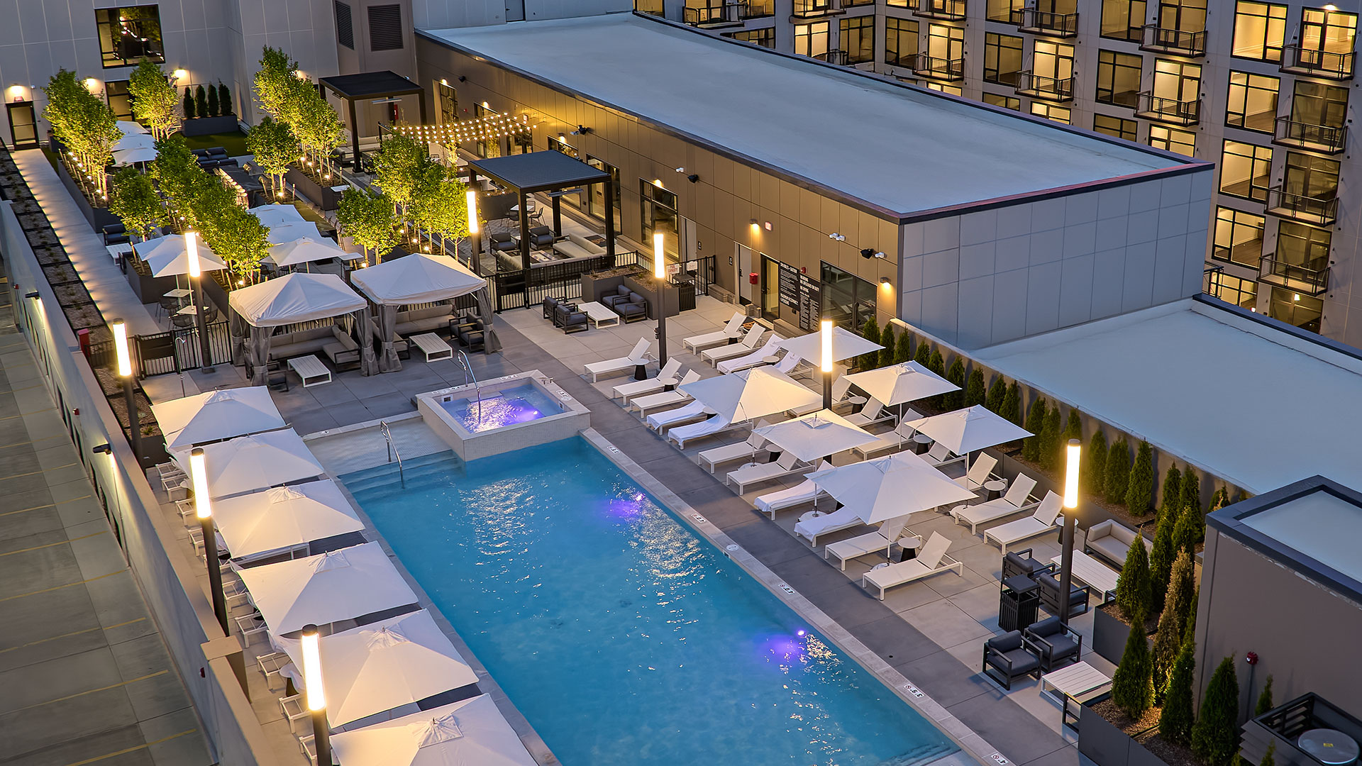 The Roof – Pool and Gathering Space